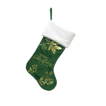 Knitted Christmas Stockings – Large Candy Gift Socks for Fireplace, Tree & Home Holiday Décor, Classic Navidad Ornaments