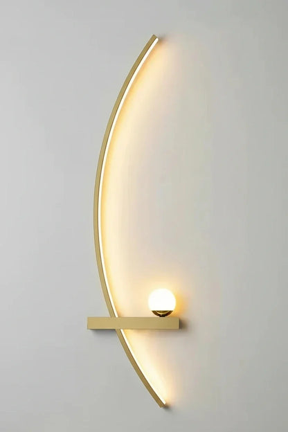 Modern LED Bedside Wall Lamp – Minimalist Art Sconce for Bedrooms, Reading Corners, Hotels and Stylish Contemporary Interior Lighting
