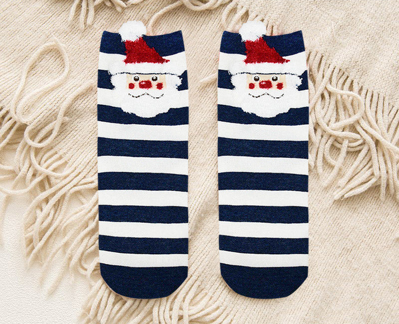 Cartoon Christmas Socks Ornaments – Cute Holiday Hanging Decorations for Home, Xmas Gifts, Noel Parties & New Year 2025 Festive Atmosphere Enhancement