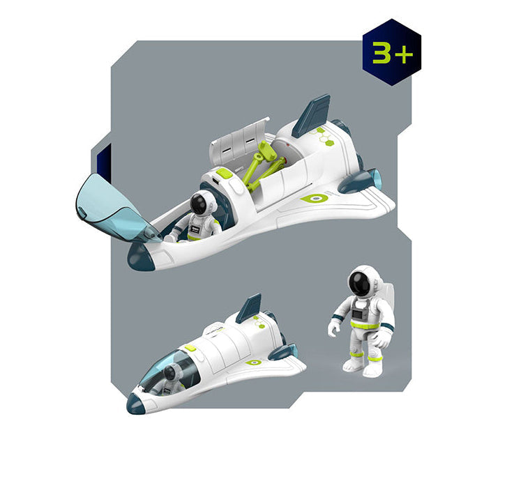 Space Shuttle Puzzle Toy - Aviation Rocket Model Building Kit for Kids, Educational STEM Gift and Space Exploration Fun
