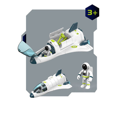 Space Shuttle Puzzle Toy - Aviation Rocket Model Building Kit for Kids, Educational STEM Gift and Space Exploration Fun