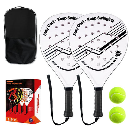 Model Panel Tennis Racket Set – Durable ABS Plastic Outdoor Sports Rackets for Youth Physical Education, Beginner Training and Recreation