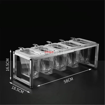 Commercial GN Pan Rack - Stainless Steel Food Tray Shelf Organizer for Restaurant Buffet, Durable Kitchen Storage Solution