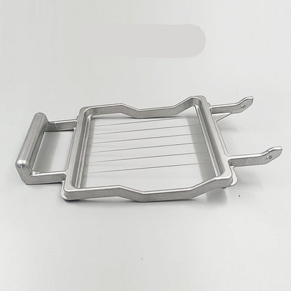Creative Hand Press Cheese Cutter – Stainless Steel Multi-Functional Kitchen Tool for Easy, Clean, and Precise Slicing