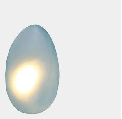 Nordic Pebble Wall Lamp – Creative Designer Shape Sconce for Studies, Bedrooms and Living Rooms with Modern Decorative Ambient Lighting