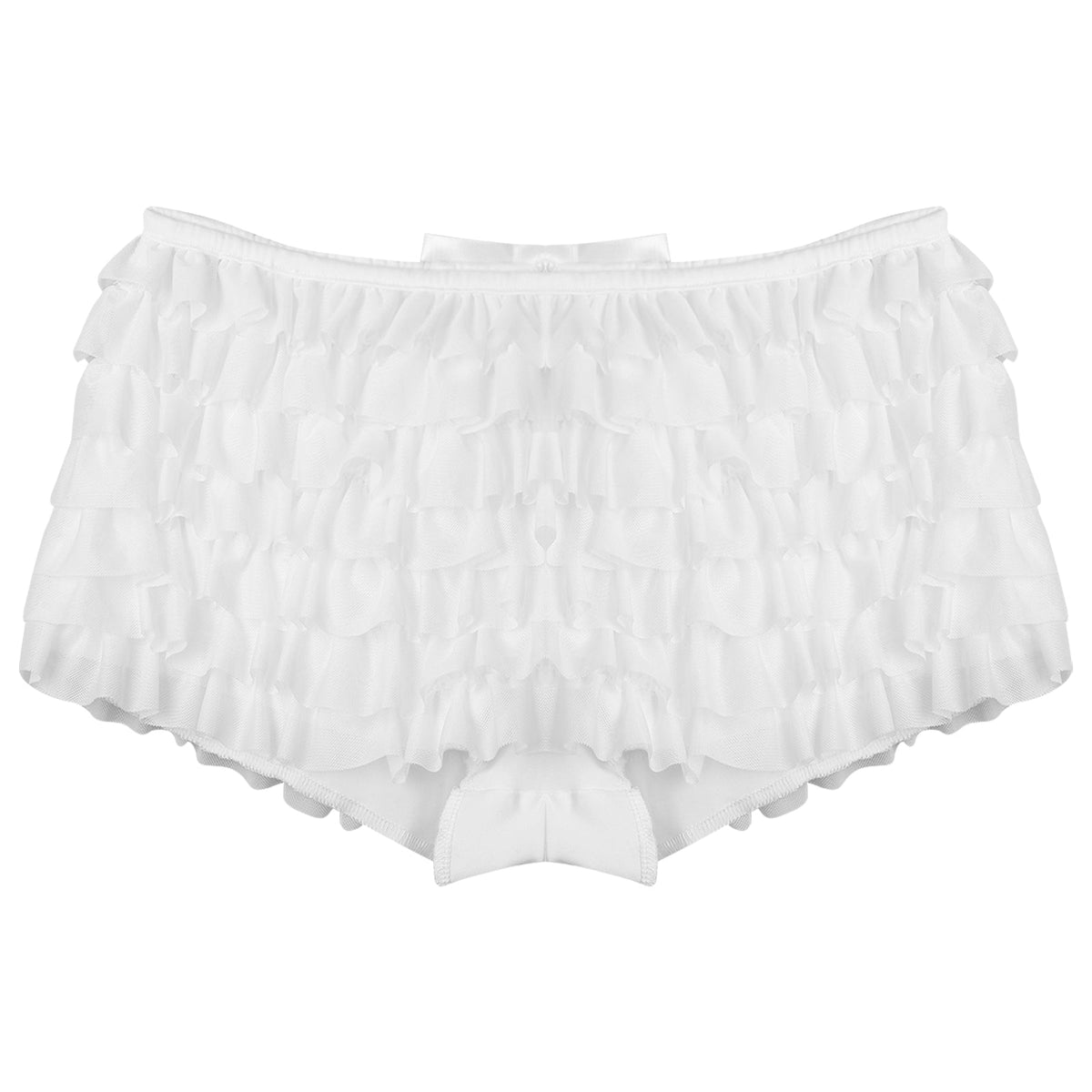 Sexy Tiered Ruffle Knickers 2000s Women Low Waist Pumpkin Panties – Fairy Lace Safety Shorts Victorian Bloomers for Y2K Clubwear & Lingerie Fashion
