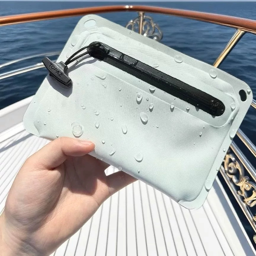 Waterproof Phone Storage Bag – Arm or Thigh Mounted Pouch for Swimming, Diving, Hiking and Outdoor Essentials Protection