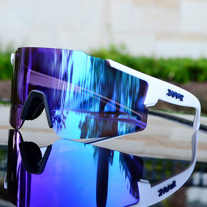 Cycling Sports Sunglasses – UV400 MTB Goggles for Men & Women, Anti-Glare Outdoor Road Bike Eyewear Protection