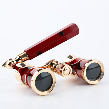 Vintage Opera Glasses — Compact Theater & Racecourse Binoculars, With or Without Handle