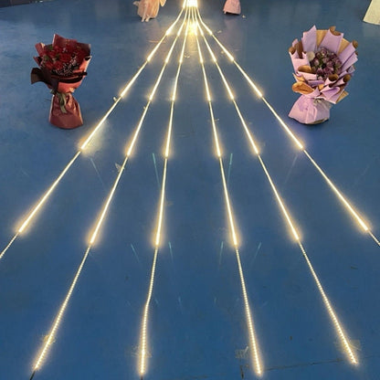 Waterproof Flow LED Strip Light – Flexible Neon Backlit Track Lighting for Outdoor Décor, Architectural Accents & Ambient Illumination