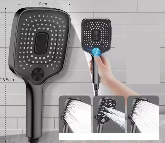 High-Pressure Rain Shower Head – 36CM Large Flow 360° Swivel Water-Saving Rainfall Shower Set