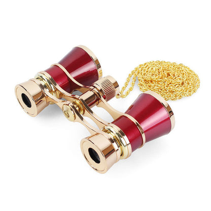 Vintage Opera Glasses — Compact Theater & Racecourse Binoculars, With or Without Handle