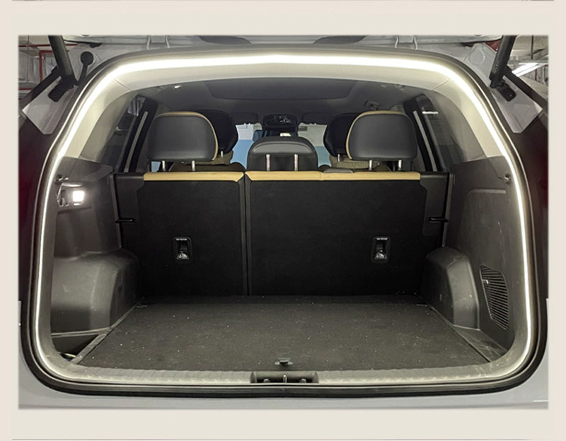 High Brightness Car Trunk LED Light Strip – Automatic Sensing Ambient Interior Lighting with Wiring-Free Installation