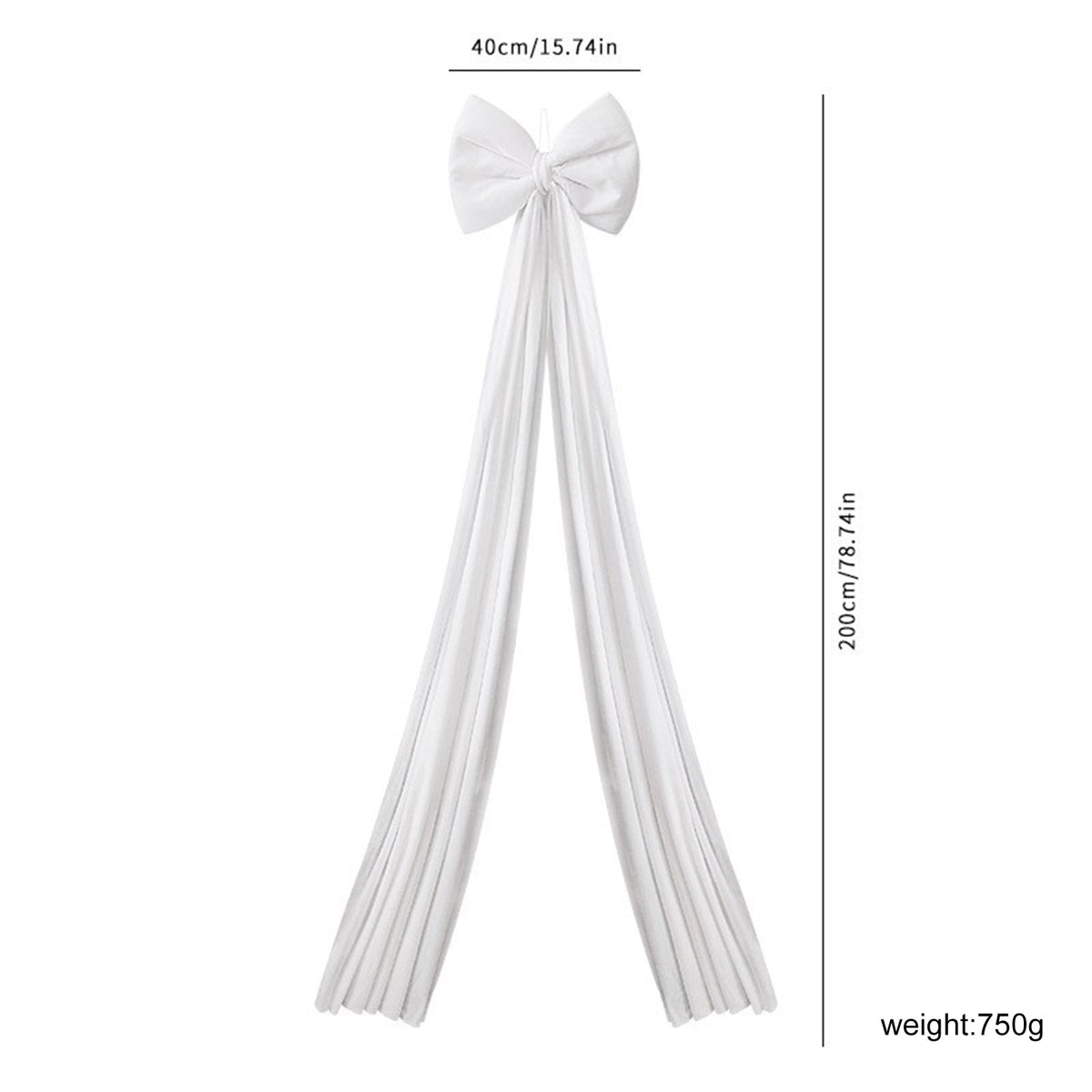 Large Christmas Decorative Bow – Festive Front Door, Tree, and Outdoor Décor Ribbon for Holiday Parties, Home Styling, and Seasonal Displays