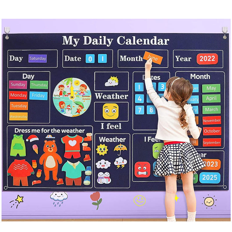 Zoo Animal Felt Story Board - Montessori Storytelling Activity Set for Interactive Learning and Imaginative Play
