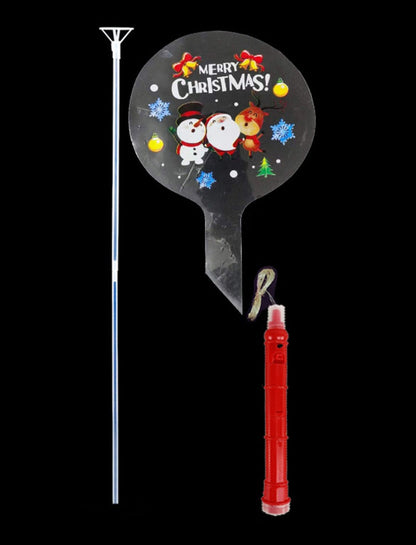 LED Light-Up BOBO Balloon Set – Flashing Handle Christmas & Birthday Party Balloons for Kids, New Year Toys, Festive Décor & Celebration Accessories