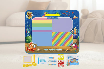 Water Doodle Drawing Mat - Reusable Educational Painting Toy for Toddlers, Creative Learning and Mess-Free Fun