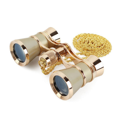 Vintage Opera Glasses — Compact Theater & Racecourse Binoculars, With or Without Handle