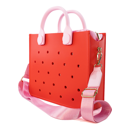 Fashion Soft EVA Large Storage Tote Bag – Waterproof Women’s Shoulder Handbag for Beach, Outdoors, Travel, Weddings & Daily Use