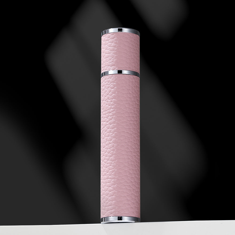 Portable Magnetic Perfume Atomizer – 10ml Leather Travel Fragrance Spray Bottle with Tight Seal for Boarding, Handbags and Stylish Gifts