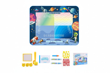 Water Doodle Drawing Mat - Reusable Educational Painting Toy for Toddlers, Creative Learning and Mess-Free Fun