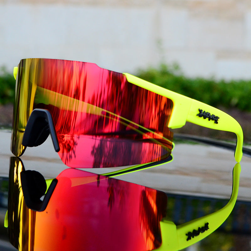 Cycling Sports Sunglasses – UV400 MTB Goggles for Men & Women, Anti-Glare Outdoor Road Bike Eyewear Protection