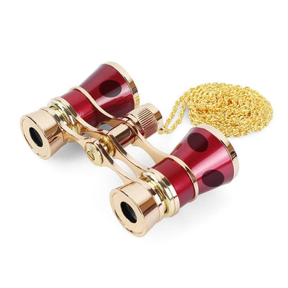 Vintage Opera Glasses — Compact Theater & Racecourse Binoculars, With or Without Handle