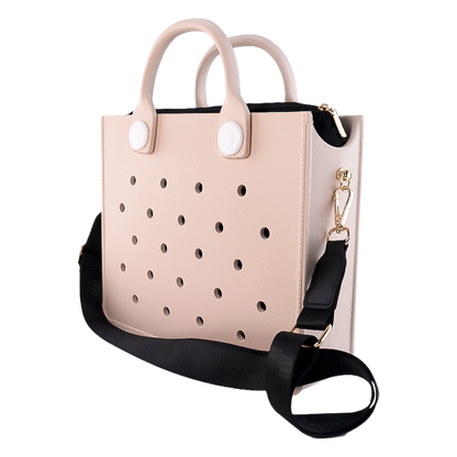 Fashion Soft EVA Large Storage Tote Bag – Waterproof Women’s Shoulder Handbag for Beach, Outdoors, Travel, Weddings & Daily Use