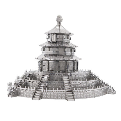 Metal Cathedral Puzzle – 3D St. Patrick’s Laser-Cut DIY Assembly Model Kit for Creative Gifts
