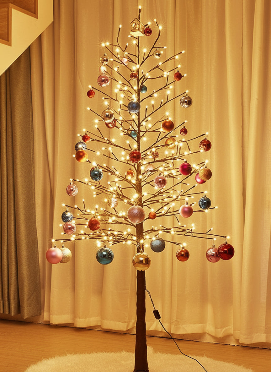 Decorative LED Christmas Tree Lights – Festive Home & Commercial Holiday Lighting for Windows, Trees, Garlands & Seasonal Displays
