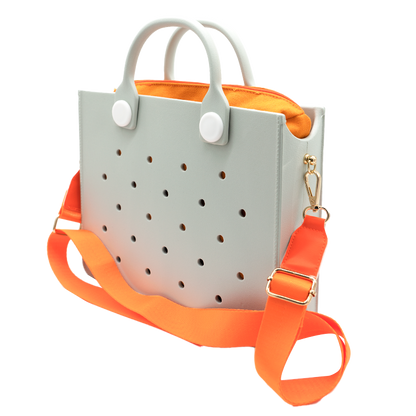 Fashion Soft EVA Large Storage Tote Bag – Waterproof Women’s Shoulder Handbag for Beach, Outdoors, Travel, Weddings & Daily Use