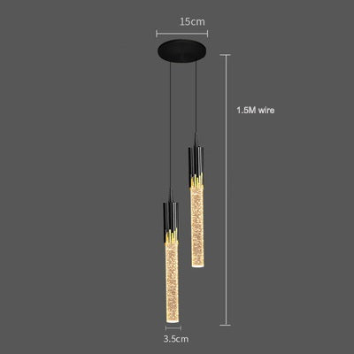 Modern Luxury Crystal Pendant Lamp – Elegant Hanging Ceiling Light for Bedroom, Living Room and Kitchen Decor