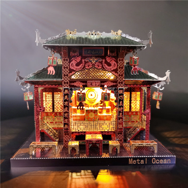 Metal Cathedral Puzzle – 3D St. Patrick’s Laser-Cut DIY Assembly Model Kit for Creative Gifts