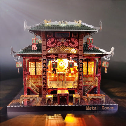 Metal Cathedral Puzzle – 3D St. Patrick’s Laser-Cut DIY Assembly Model Kit for Creative Gifts