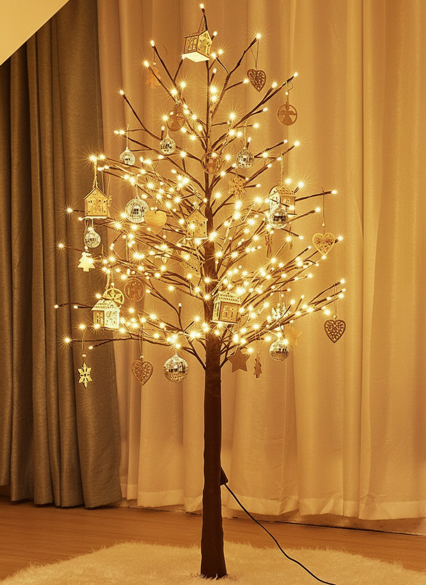 Decorative LED Christmas Tree Lights – Festive Home & Commercial Holiday Lighting for Windows, Trees, Garlands & Seasonal Displays