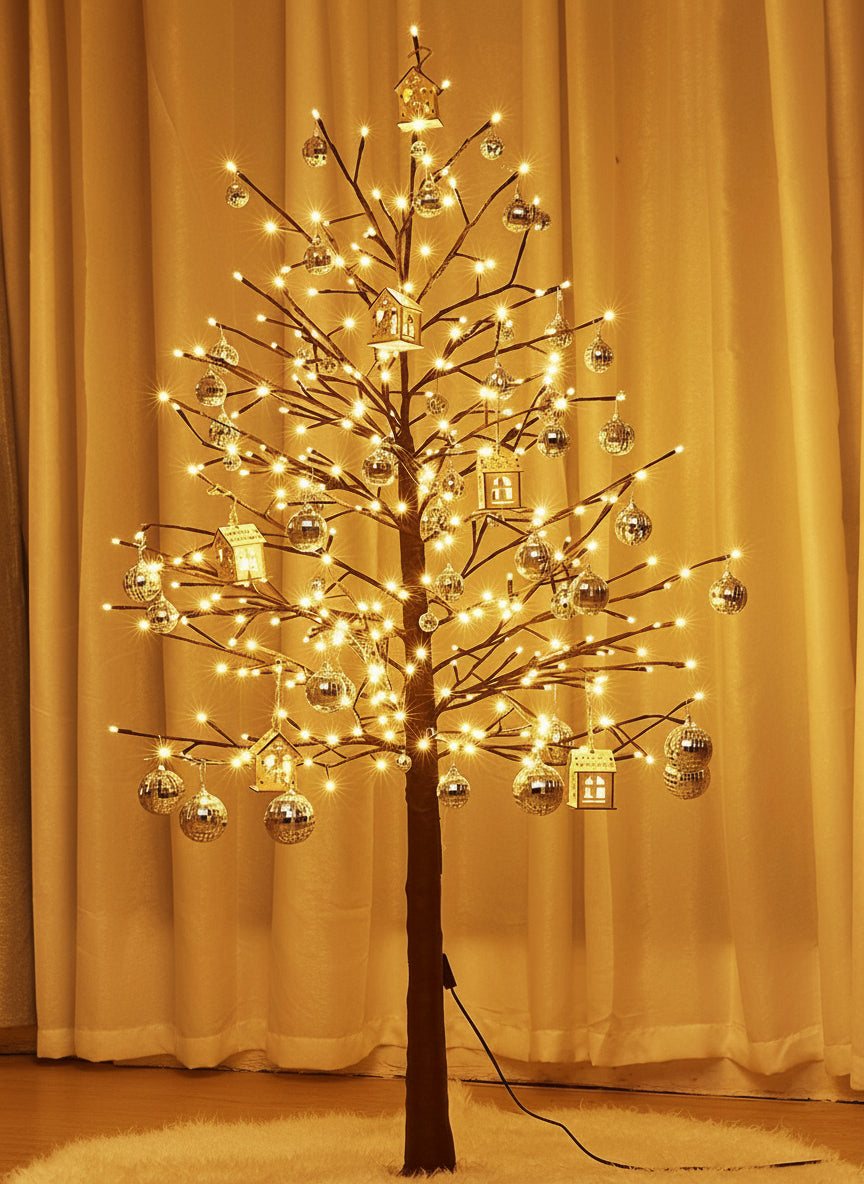 Decorative LED Christmas Tree Lights – Festive Home & Commercial Holiday Lighting for Windows, Trees, Garlands & Seasonal Displays