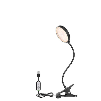 Full Spectrum LED Grow Light – USB Indoor Plant Growth Lamp with Timer and Dimmable Settings for Potted Flowers