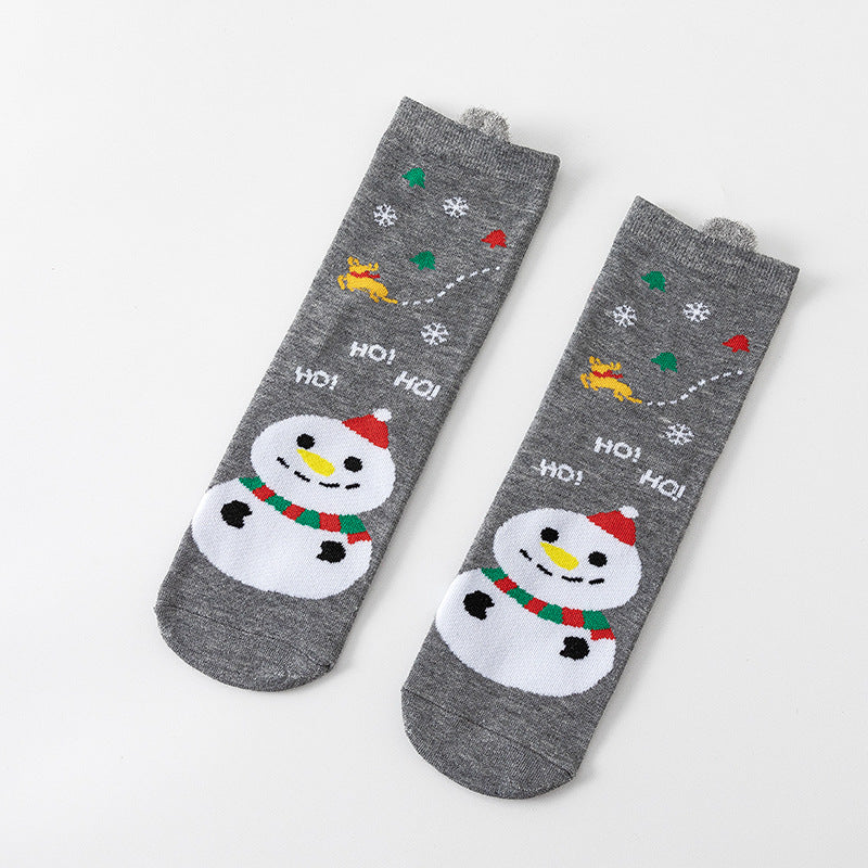 Cartoon Christmas Socks Ornaments – Cute Holiday Hanging Decorations for Home, Xmas Gifts, Noel Parties & New Year 2025 Festive Atmosphere Enhancement