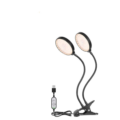 Full Spectrum LED Grow Light – USB Indoor Plant Growth Lamp with Timer and Dimmable Settings for Potted Flowers