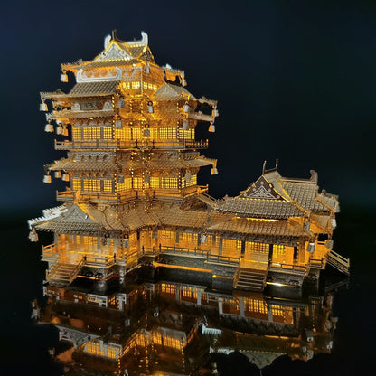 Metal Cathedral Puzzle – 3D St. Patrick’s Laser-Cut DIY Assembly Model Kit for Creative Gifts