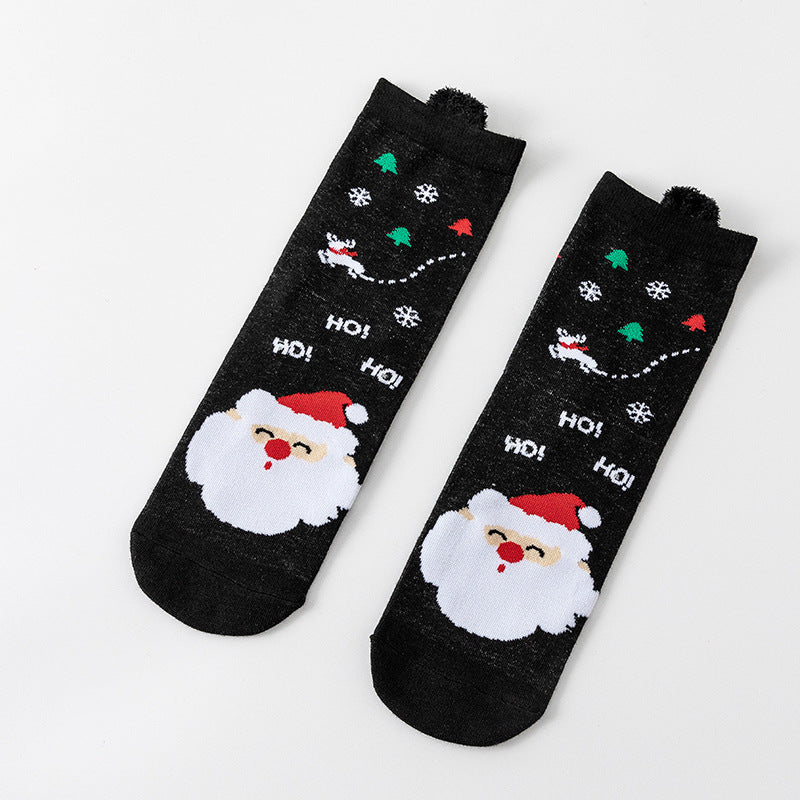 Cartoon Christmas Socks Ornaments – Cute Holiday Hanging Decorations for Home, Xmas Gifts, Noel Parties & New Year 2025 Festive Atmosphere Enhancement