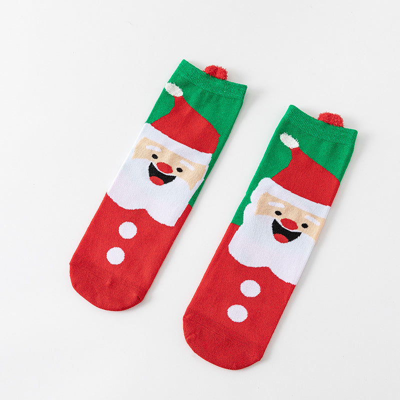 Cartoon Christmas Socks Ornaments – Cute Holiday Hanging Decorations for Home, Xmas Gifts, Noel Parties & New Year 2025 Festive Atmosphere Enhancement