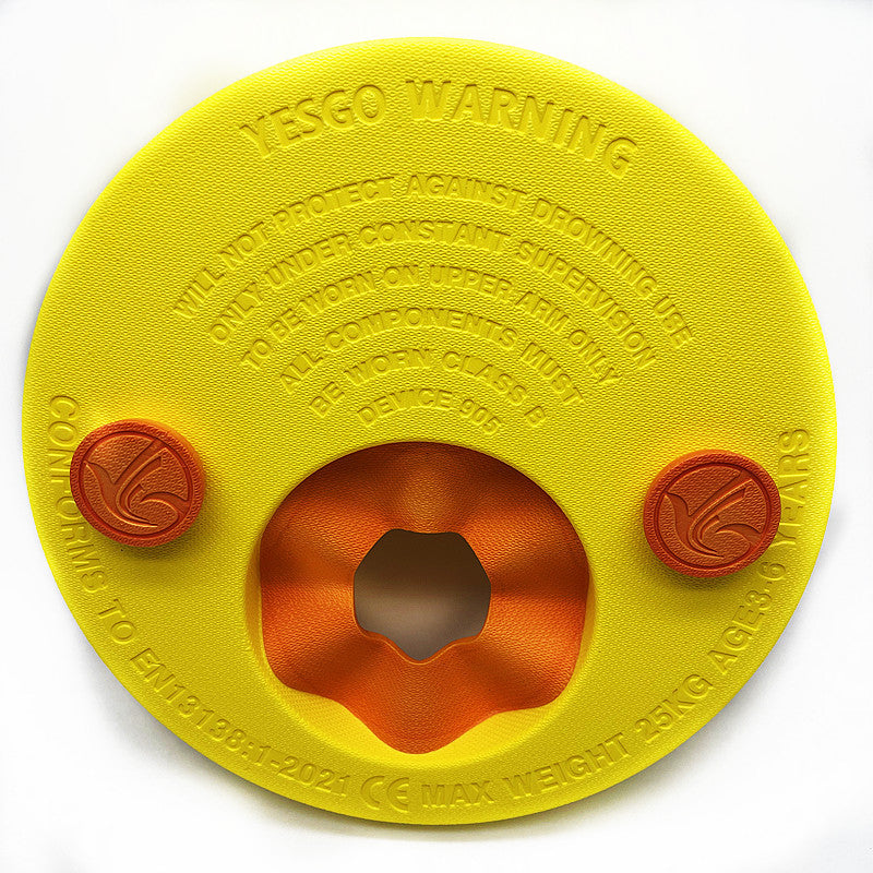 Children’s Swimming Arm Bands – Pack of 6 Colorful EVA Floating Discs for Kids Ages 3–14, Safe Water Training Swim Accessories