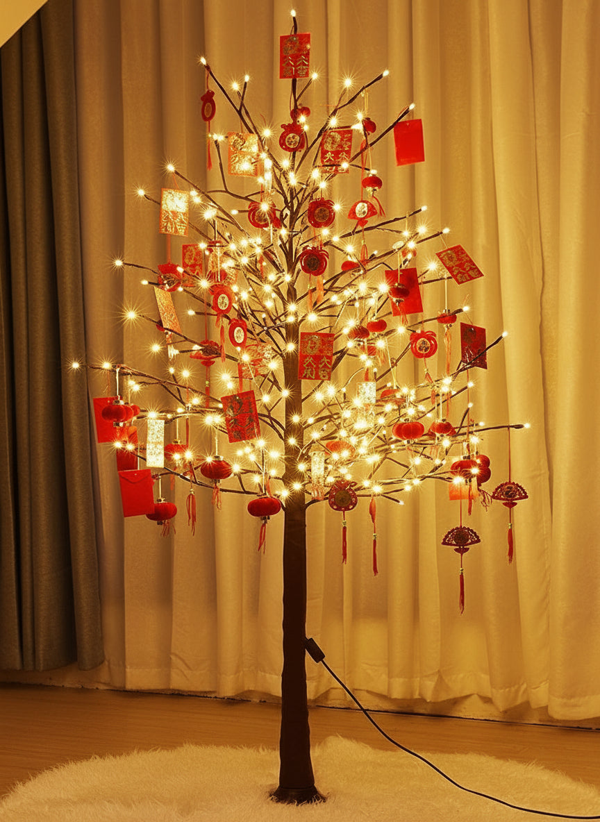 Decorative LED Christmas Tree Lights – Festive Home & Commercial Holiday Lighting for Windows, Trees, Garlands & Seasonal Displays