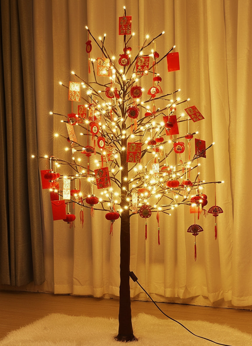 Decorative LED Christmas Tree Lights – Festive Home & Commercial Holiday Lighting for Windows, Trees, Garlands & Seasonal Displays