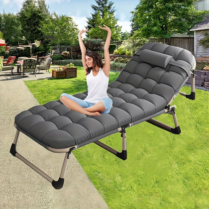 Foldable Heavy Duty Bed – Portable Sleeping Solution with Comfort-First Design for Guests, Camping, Travel, or Emergency Use