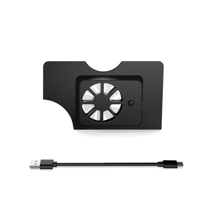 S6 Game Console Cooling Fan – USB LED Turbo Ventilation System with OLED Stand Support for Essential Gaming Console Cooling Needs
