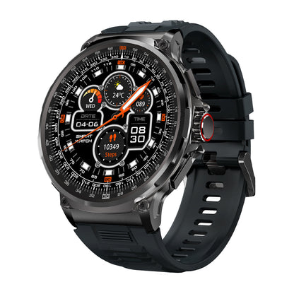 Ultra HD Display Smartwatch for Men – 710mAh Big Battery, 400+ Watch Faces, Android and iOS Compatibility, Stylish Fitness Watch