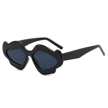 Irregular Flower Sunglasses – Retro Candy Color UV400 Shades for Men and Women’s Trendy Streetwear