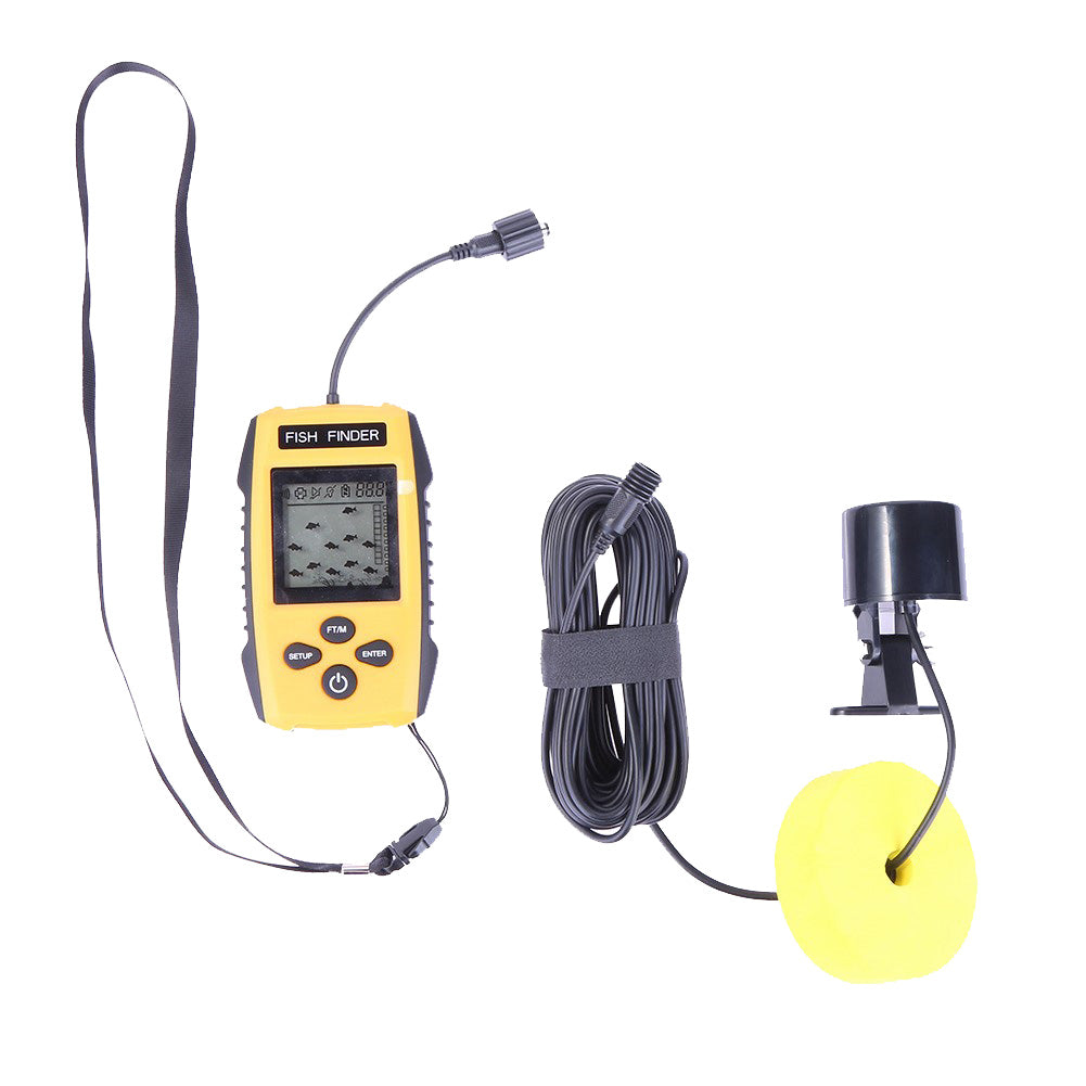 Wireless Fish Finder – Smart Sonar Sensor Depth Echo Sounder for Lake, Sea & Saltwater Fishing Adventures